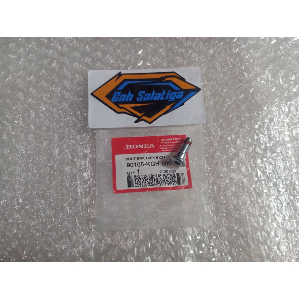 Baut piringan cakram matic bebek sport Honda original 90105KGH900