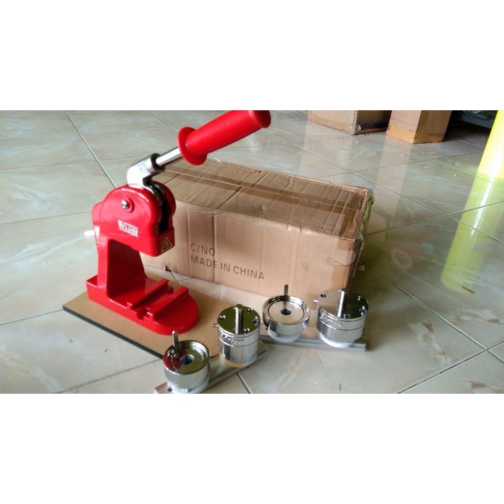 PAKET USAHA MESIN PIN TALENT + MOULDING TALENT 58 + MOULDING TALENT 75