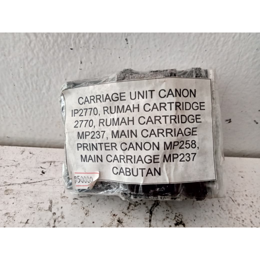 CARRIAGE UNIT CANON IP2770 RUMAH CARTRIDGE 2770 RUMAH CARTRIDGE MP237 MAIN CARRIAGE PRINTER CANON MP