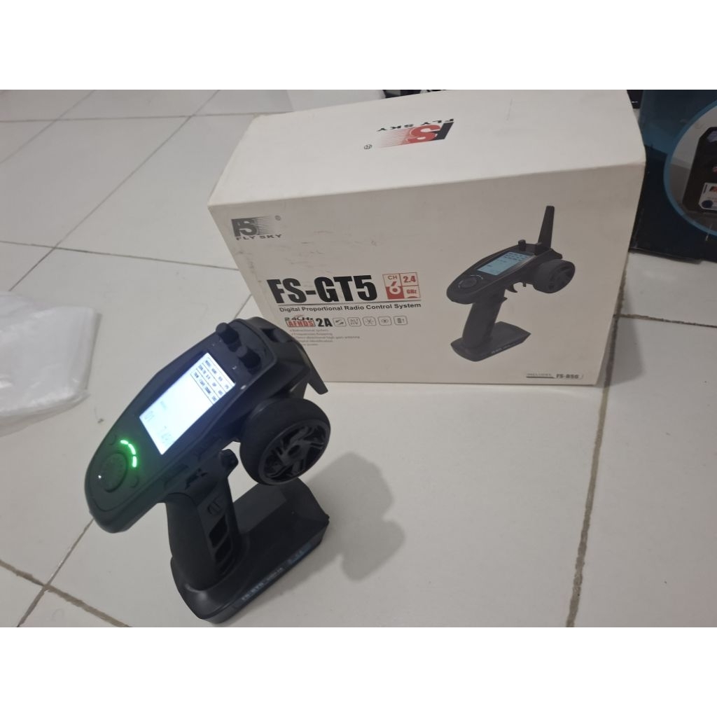 Trashmiter FSGT5 6ch Gyro Tx/Rx Rc Hoby