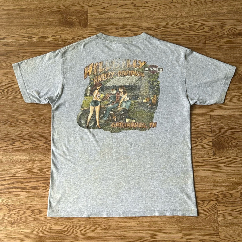 Vintage Harley Davidson Hillbilly Tee