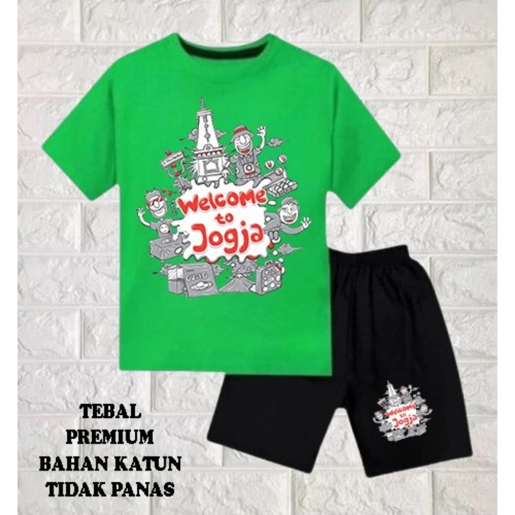 Setelan baju anak laki laki perempuan baju kaos setelan anak laki laki perempuan umur 6 bulan - 10 t