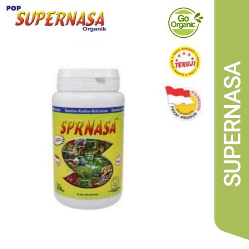 Pupuk Organik Serbuk Supernasa 250gram - Memperbaiki Kerusakan Tanah - Membantu Perkembangan