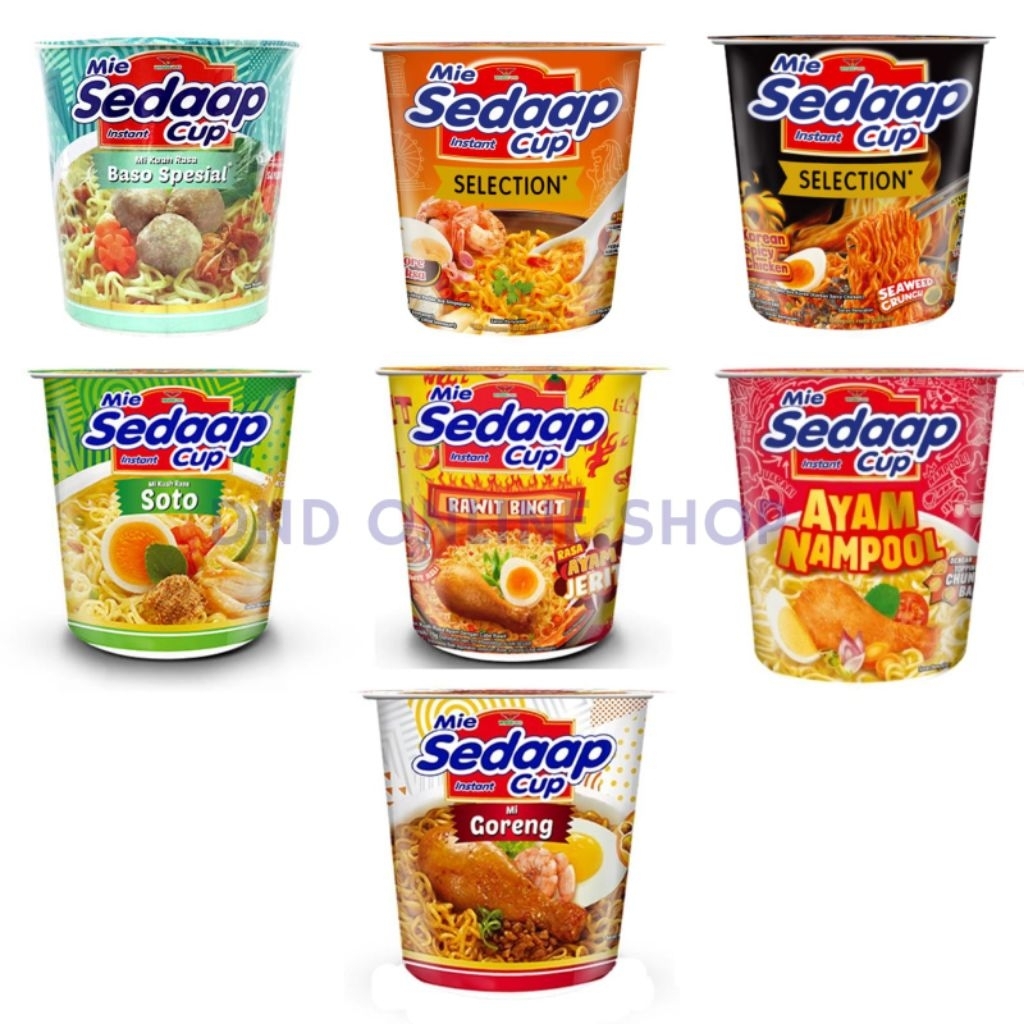 Mie Sedaap Cup - Dus (12pcs)
