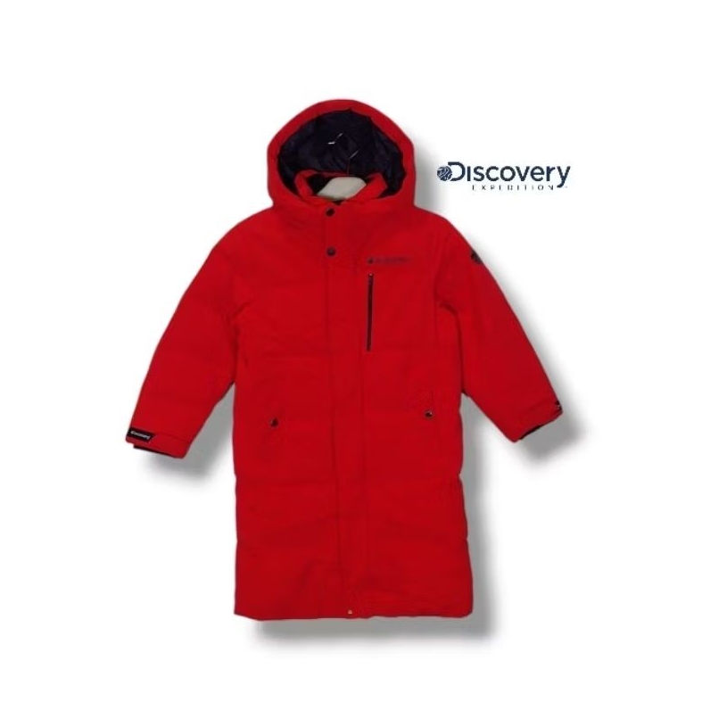 DISCOVERY EXPEDITION Kids Winter Coat Down Jacket Red Size tag 120 fit 5-6 years (P73xL44/LD88)