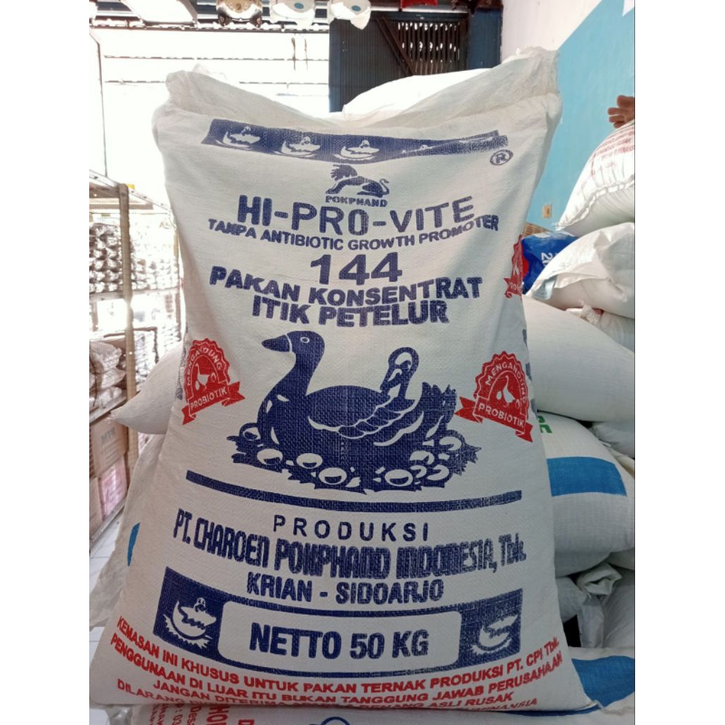 144 Konsentrat Itik/Bebek/Mentok Petelur Pokphand