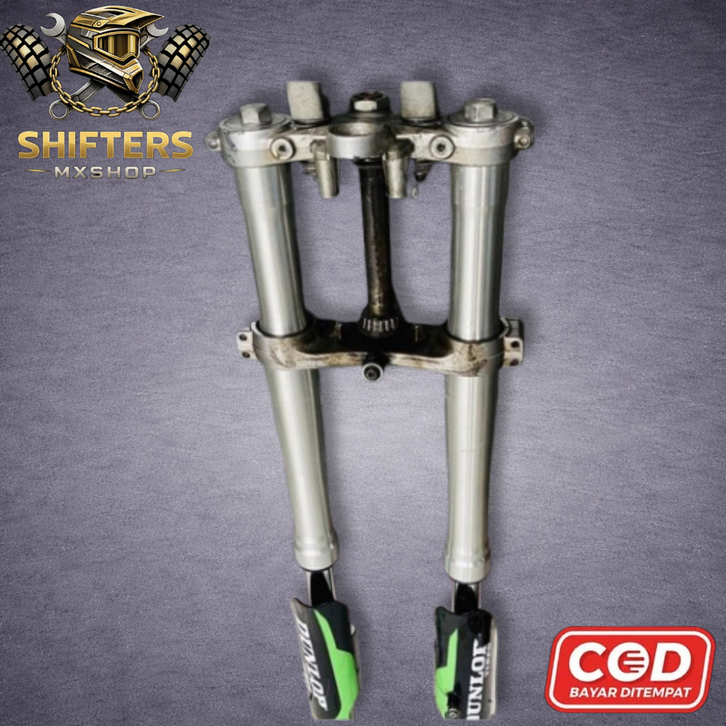 USD KLX BF SILVER ORIGINAL COPOTAN MOTOR -SHOCK DEPAN KLX BF ORIGINAL COPOTAN MOTOR