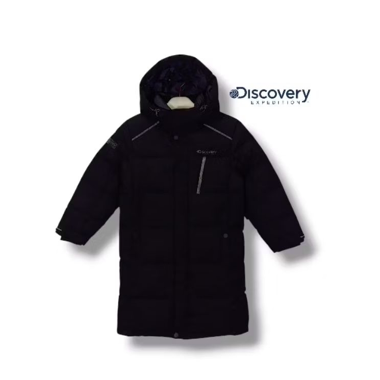 DISCOVERY EXPEDITION Kids Winter Coat Down Jacket Black Size tag 120 fit 5-6 years (P73xL44/LD88)