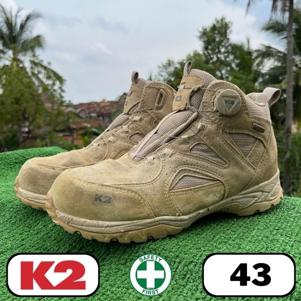 sepatu safety K2 67S Boa Gtx 43