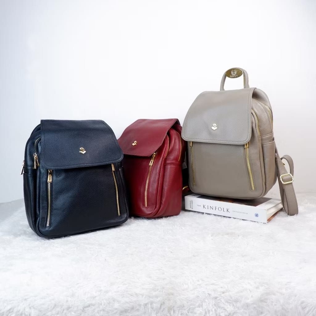 Tas Ransel Kulit Asli Savvy Leather S8517
