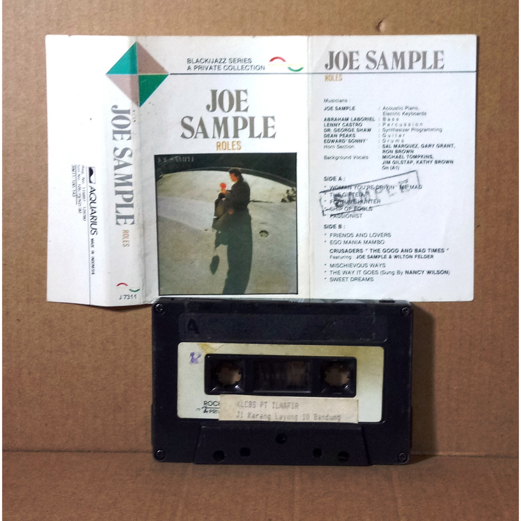 JOE SAMPLE - ROLES - Kaset