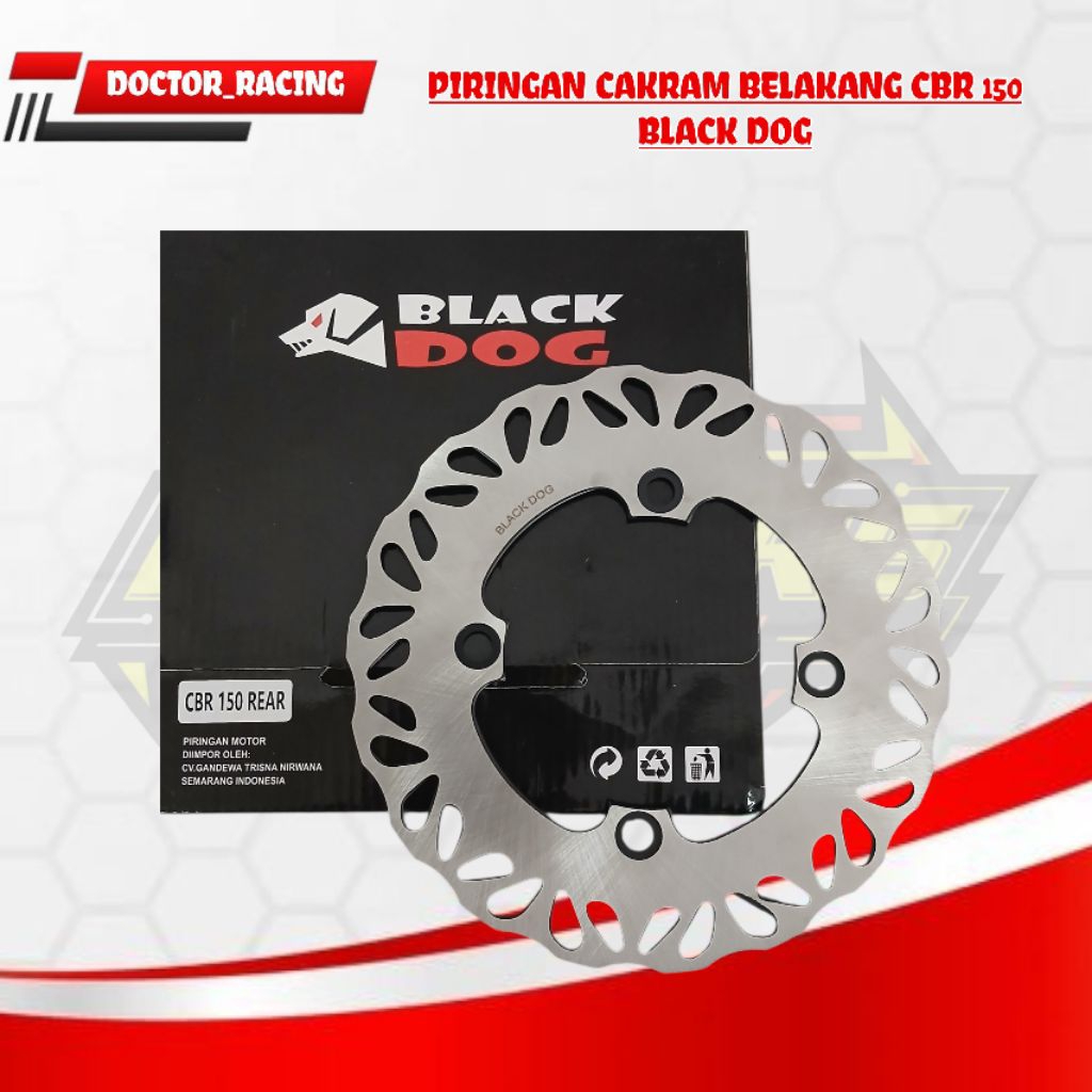 PIRINGAN CAKRAM PIRINGAN CAKRAM BELAKANG TIGER REVO/MEGAPRO/CBR 150/CBR150/CB150R