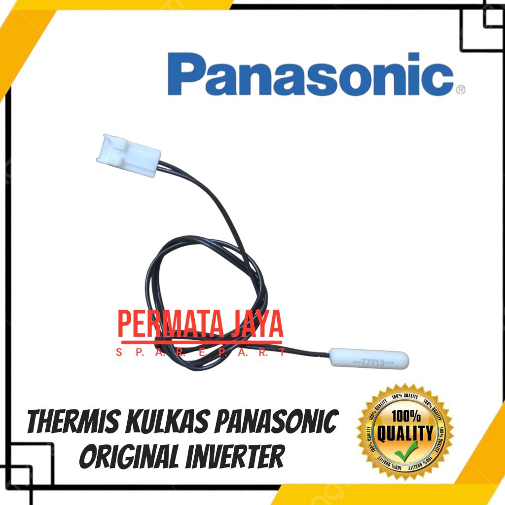 ORI PANASONIC NR-BN269 THERMISTOR SENSOR TERMIS DEFROST KULKAS 2 PINTU PANASONIC