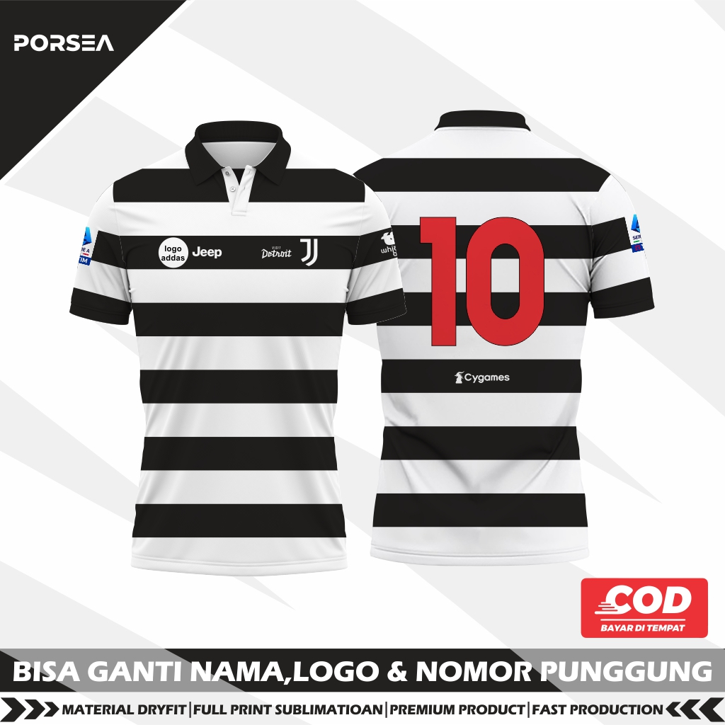 Jersey Baju Juventus Fourth Kit 2025/2026  Bisa Ganti Nama & No Punggung FULL PRINTING