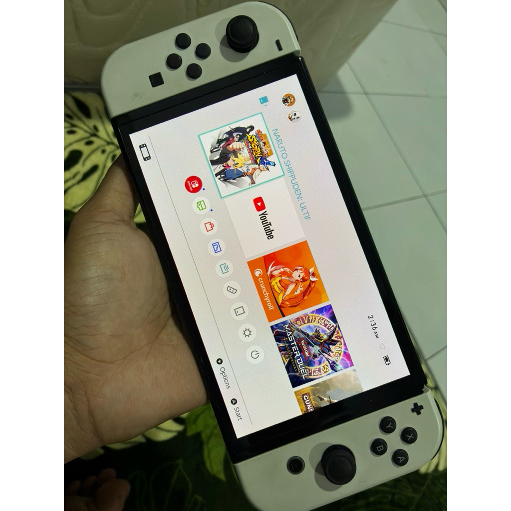 Nintendo switch oled ofw tablet+joycon only