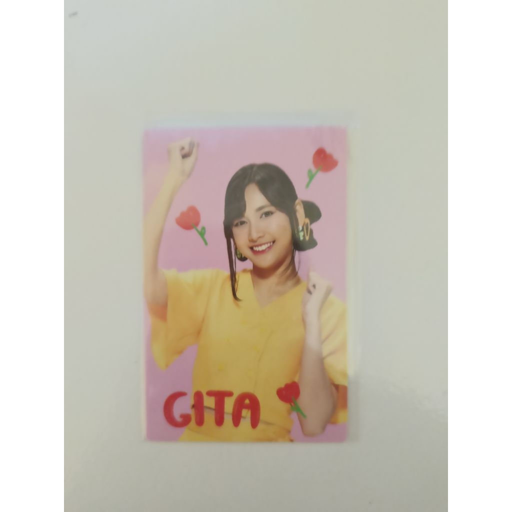 Photocard PC GITA JKT48 x Japota
