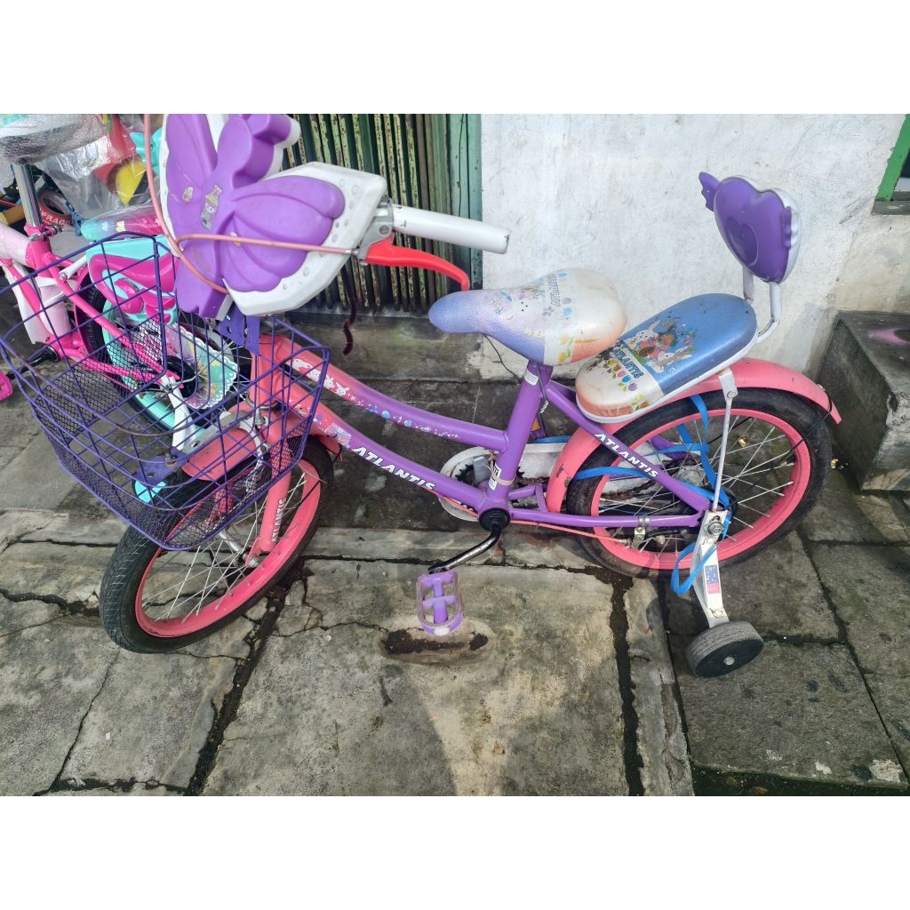 BEKAS SEPEDA MINI 18 ATLANTIS