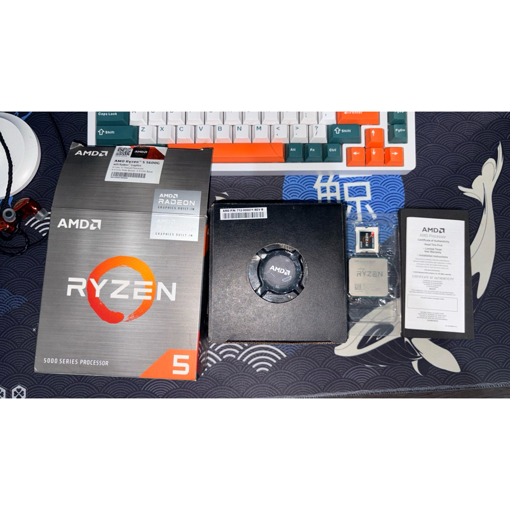 Processor AMD Ryzen 5 5600g Second FULLSET (Box + Fan) AM4 DDR4