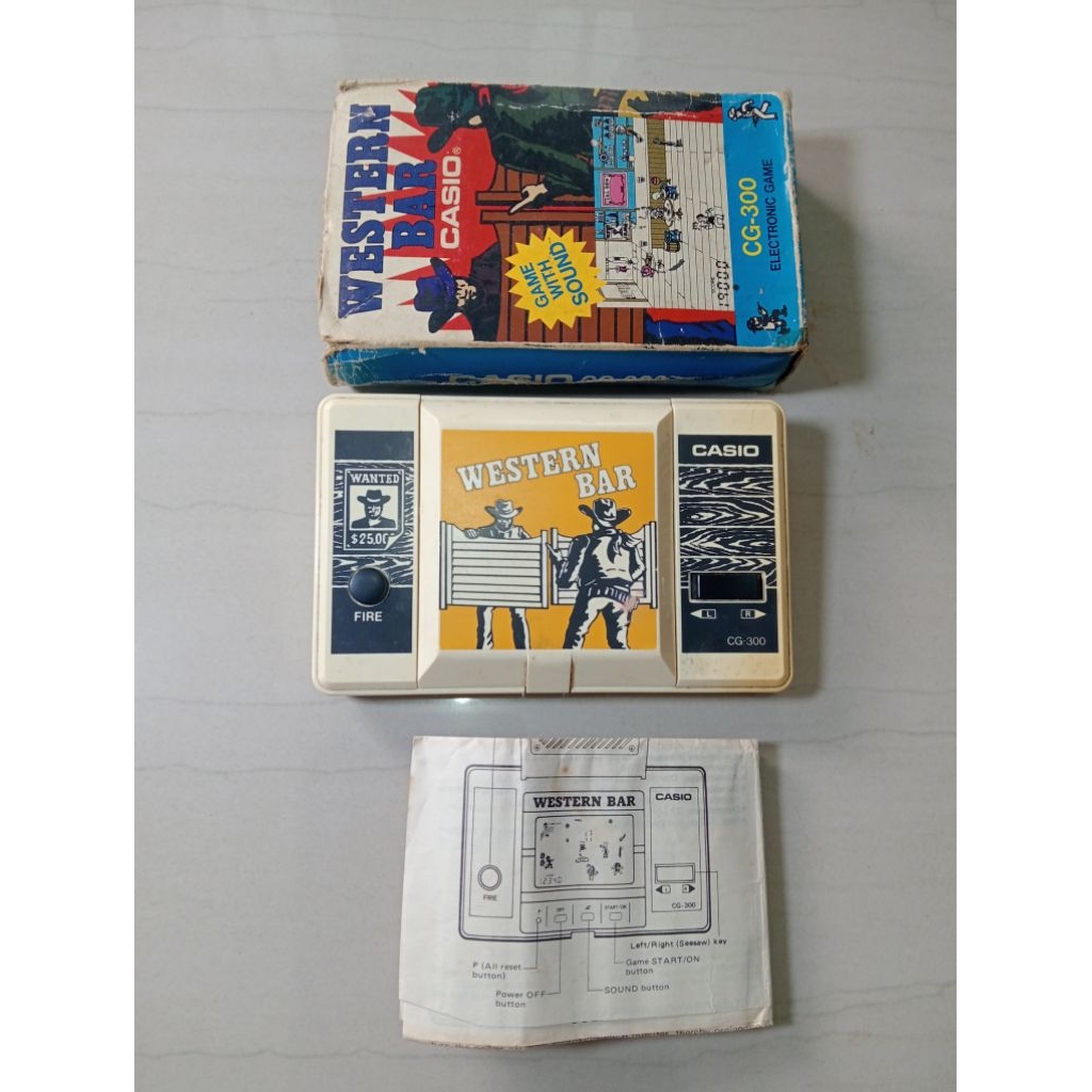 Gimbot casio wastern bar original fullset
