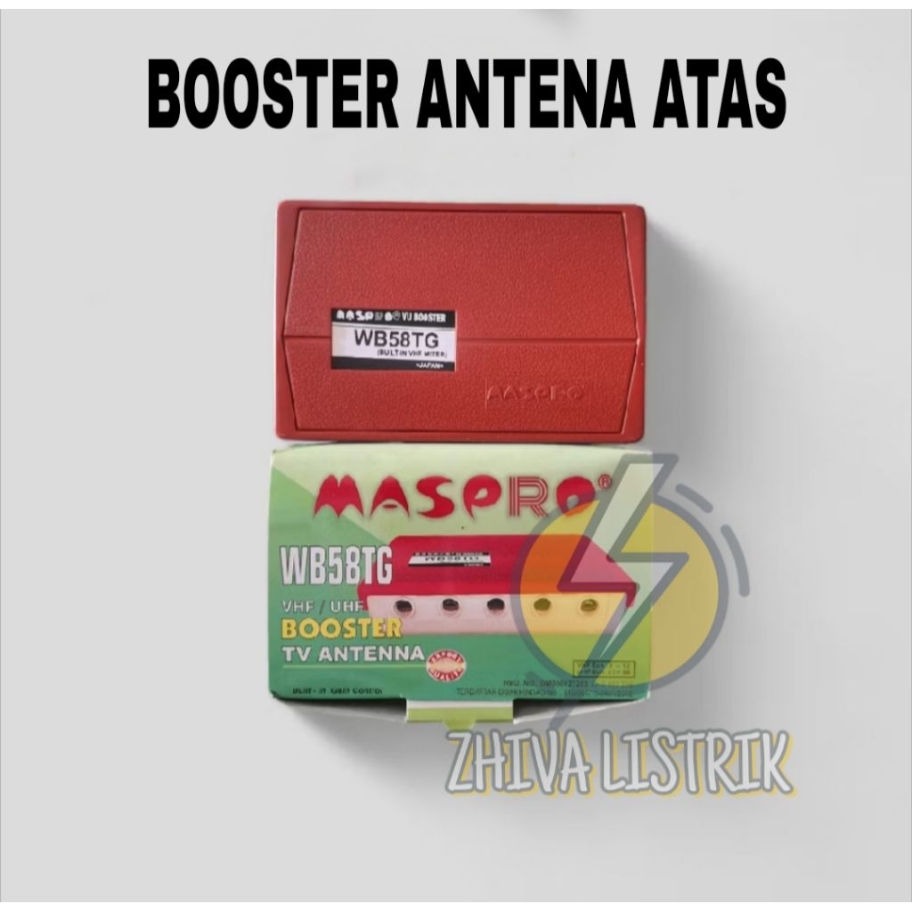 Booster Antena TV Atas Maspro Original