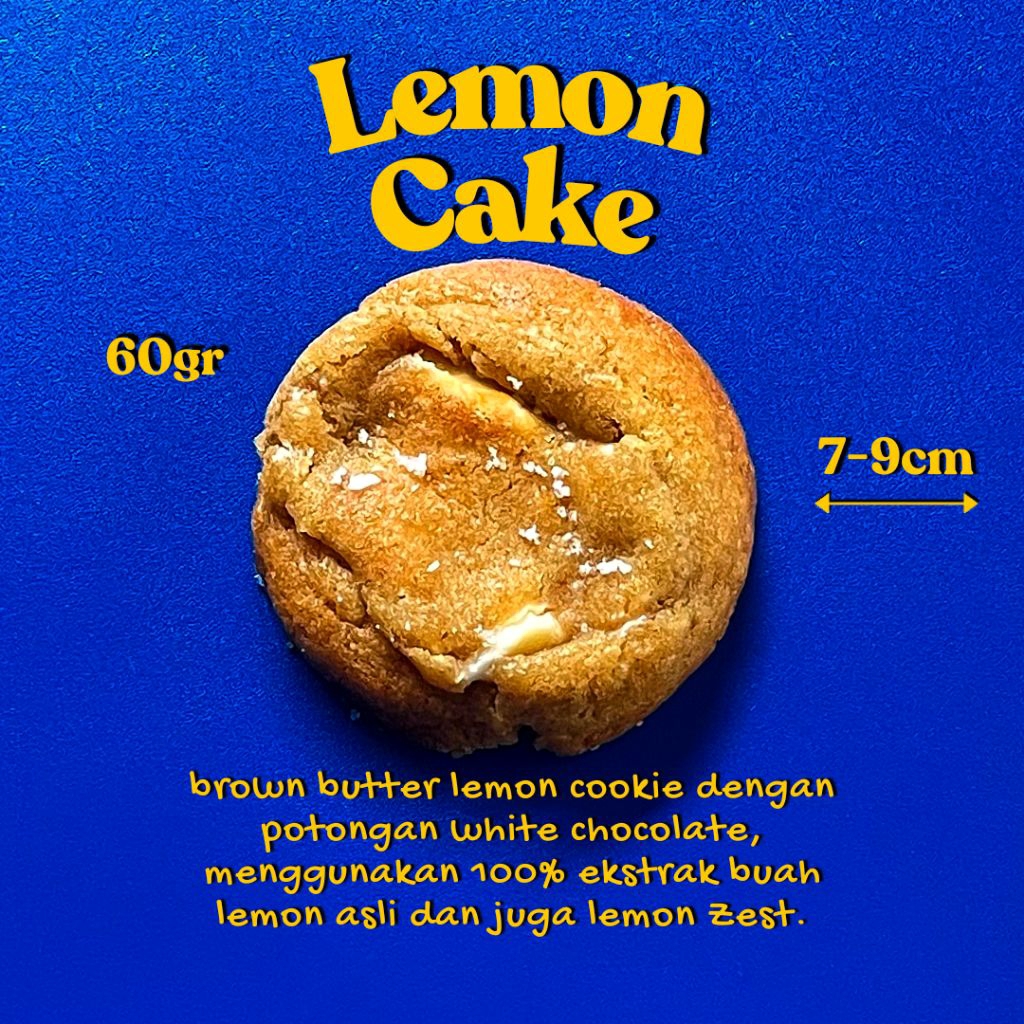 Soft Baked Cookies Lemon Cake by Chewme