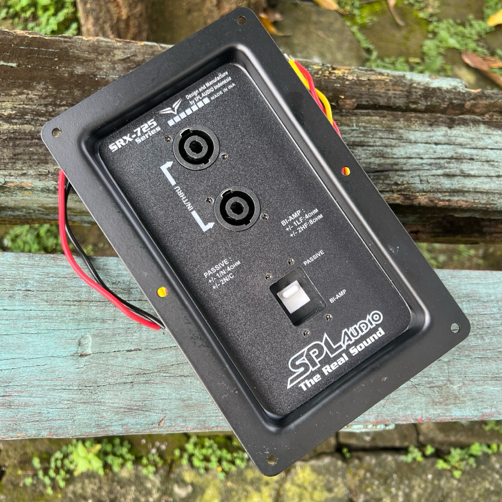 Crossover Pasif SPL AUDIO SRX 725 (2 Speaker 12inc/15inc + 1 Tweeter) - Crossover Pasif SPL AUDIO SR
