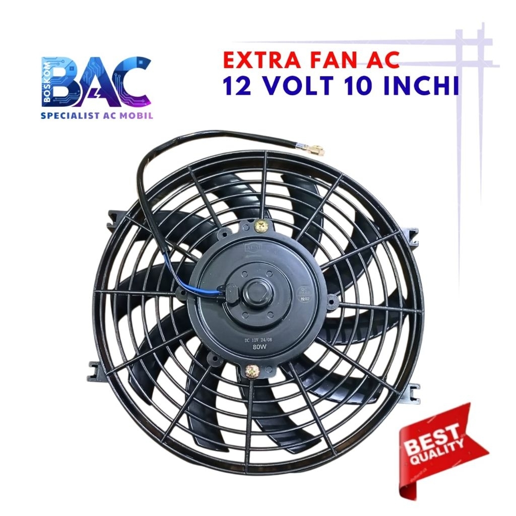 Extrafan Ac 12 Volt 10 InchiExtra Fan Ac 24 Volt 12 Inchi 
Universal