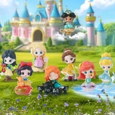 Disney Princess Fairy Town Figure Blind box Top Toy