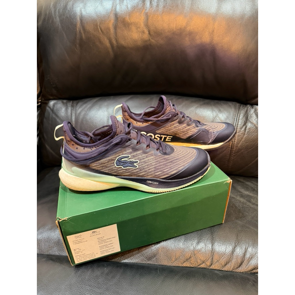 sepatu padel lacoste pria
