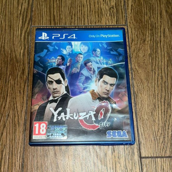 [PS4] Yakuza 0 Zero (Region 2 / English) BD Kaset PS 4 CD Games Playstation PS5 5 Reg2 Reg R2 R Beka