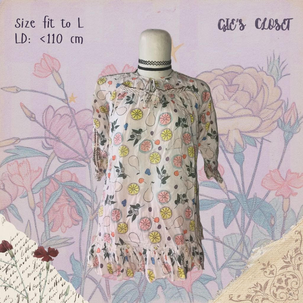 [CLEARANCE] Blouse, T-shirt, Polo shirt, Crop top Preloved pl second Giordano Uniqlo H&M Arizona (vi