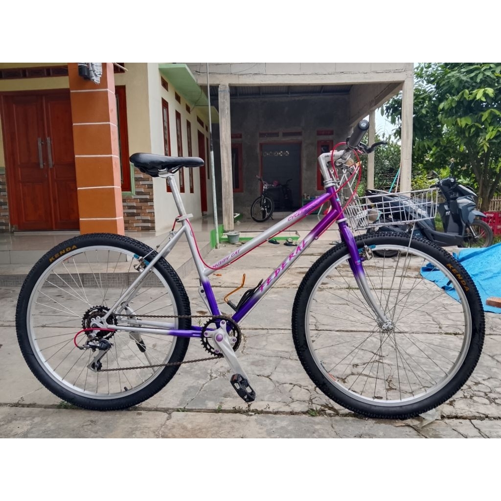 sepeda federal lady muddy cat original federal original
