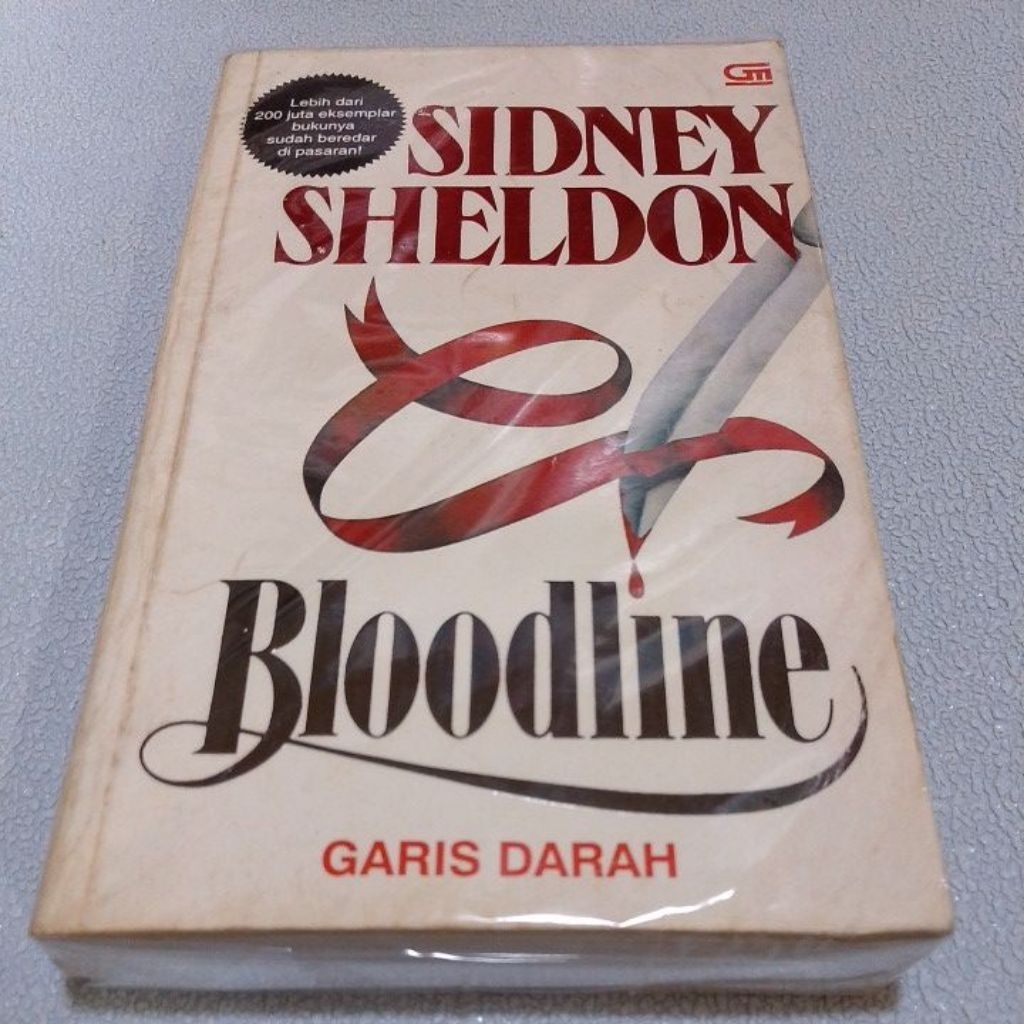 Novel Original Terjemahan Bloodline Garis Darah by Sidney Sheldon