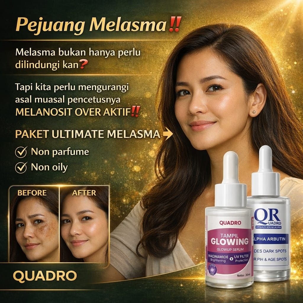 PAKET PROMO SERUM QUADRO TERMURAH *Quadro Official Store*