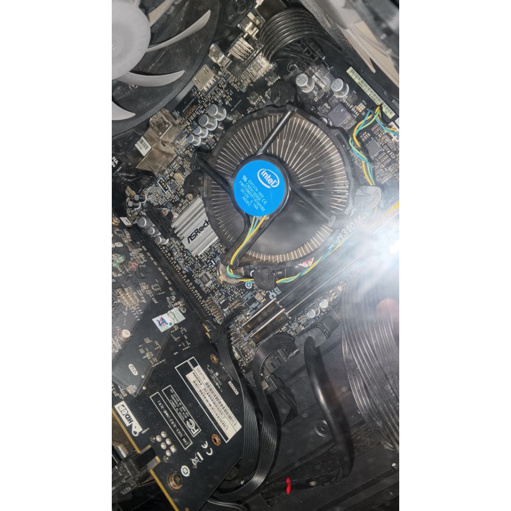 PAKETAN MOBO I3 9100F RAM 2X4 ASROCK H310M NORMAL