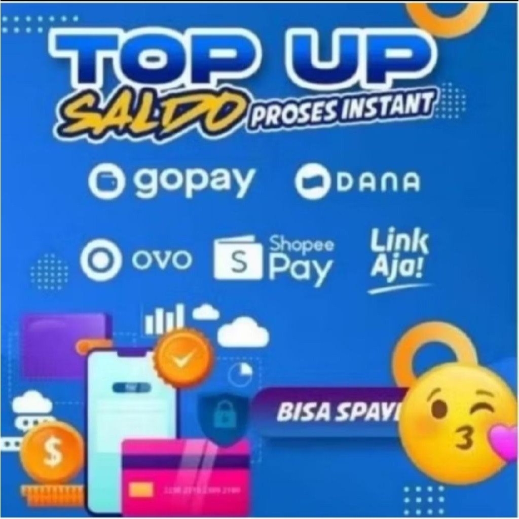 DANA Digital Top Up & Isi Saldo Dompet Elektronik • 24 Jam