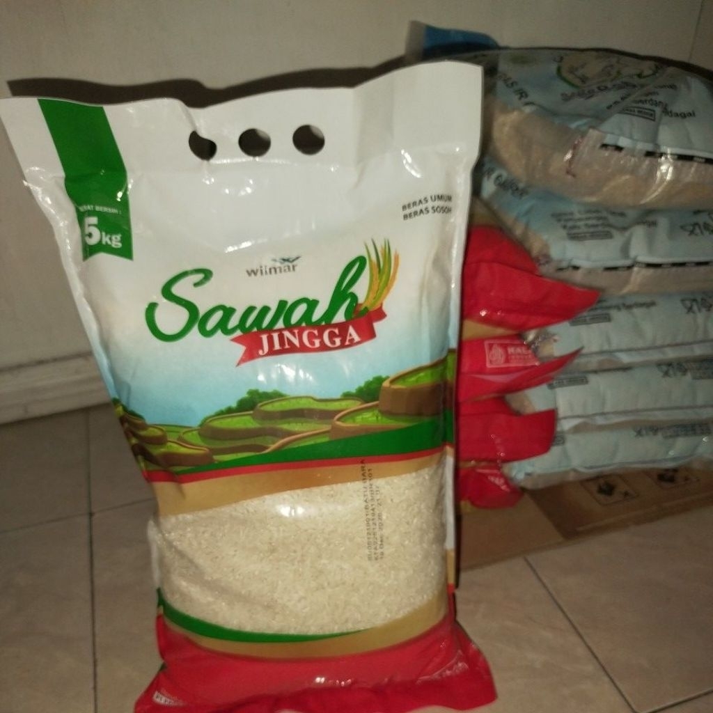 Beras sawah jingga 5kg