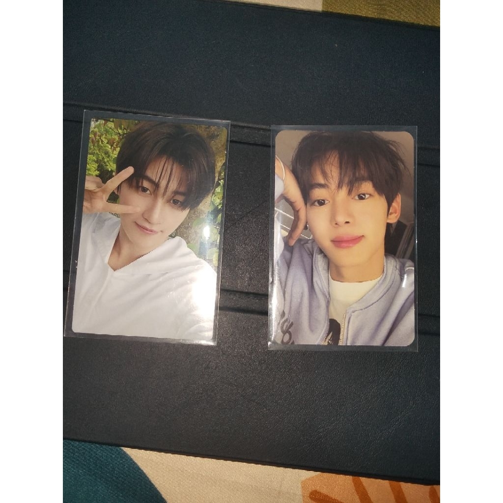 WTS PHOTOCARD OFFICIAL TWS HANJIN AND JIHOON