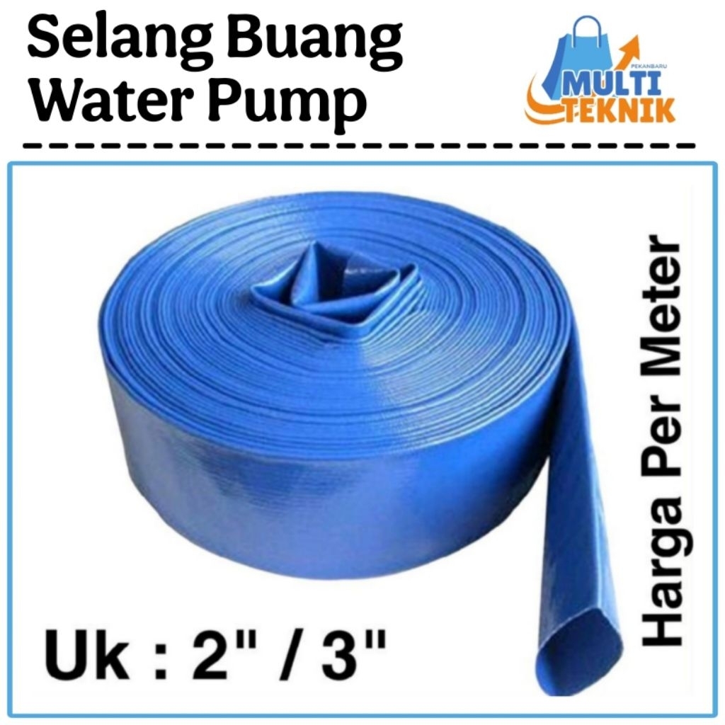 Sunny Hose 2" 3" Selang Buang Pompa Air Karet Irigasi Pompa Sawah Material Karet Elastis Kuat Untuk 