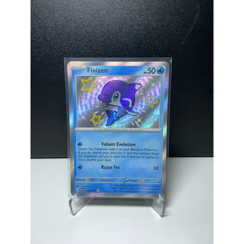 ( EN ) Finizen Pokemon Paldean Fates ( Printline )