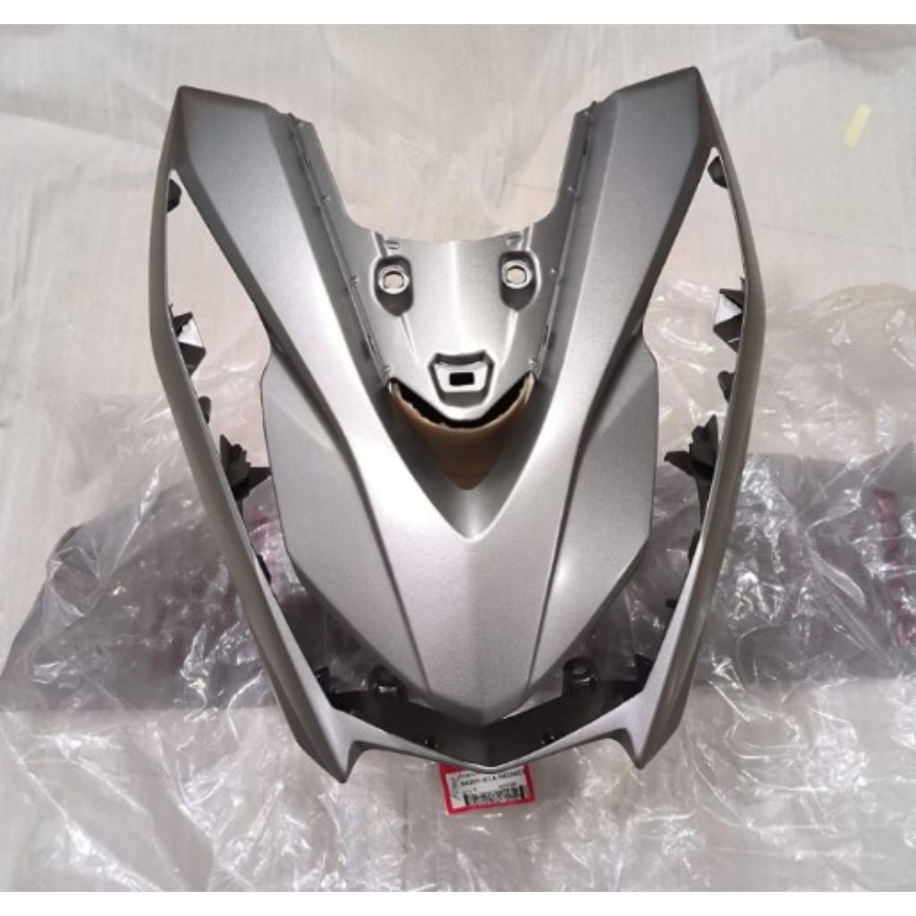 COVER FRONT PANEL TAMENG LAMPU DEPAN BEAT LED STREET DELUXE BEAT K1A SILVER DOFF 64301-K1A-N00MCS