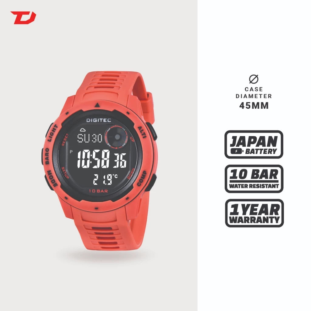 Jam Tangan Pria Digital DIGITEC DS-8100T
