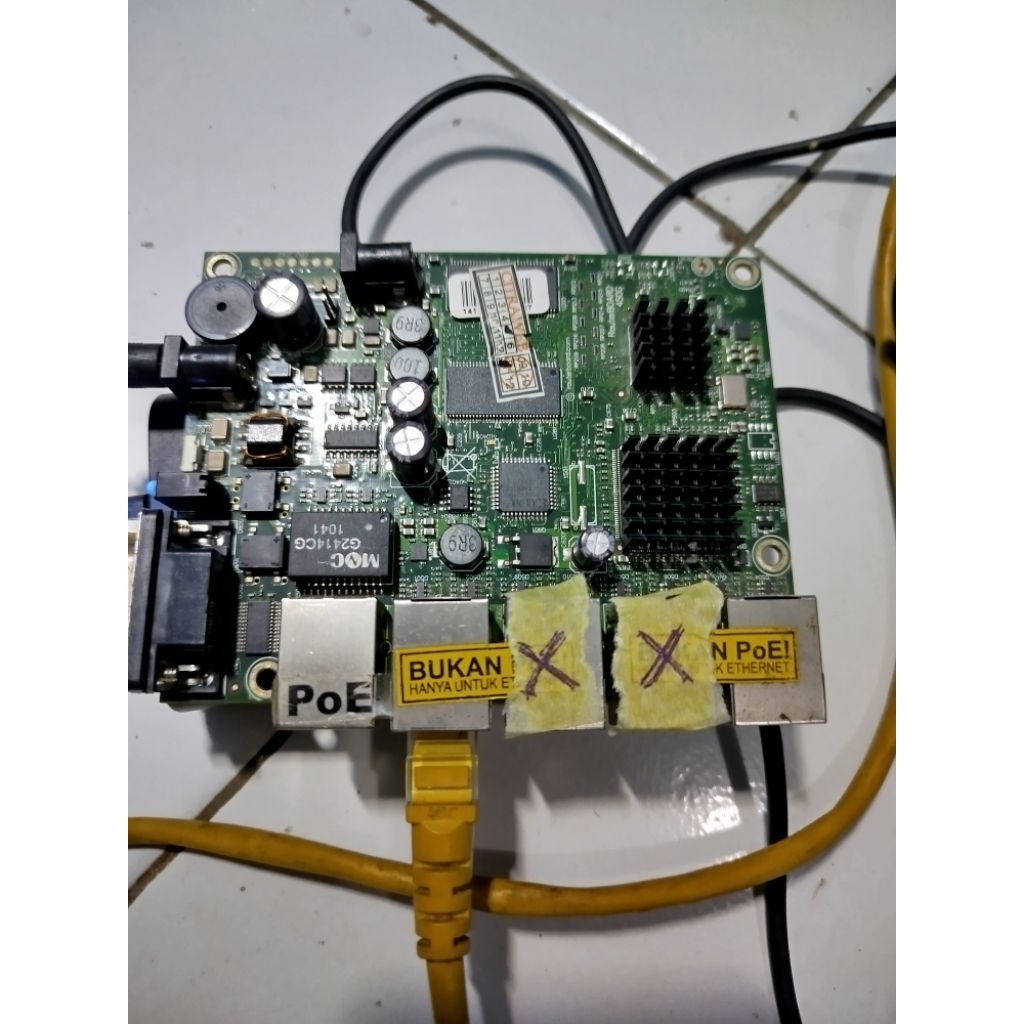 Mikrotik 450G mesin  bahan Oprek nyala