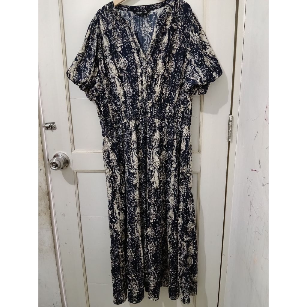 Dress motif Batik Simple Vera by Vera Wang sz XXL