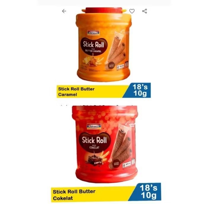 INDOMARET WAFER STIK ROLL TOPLES