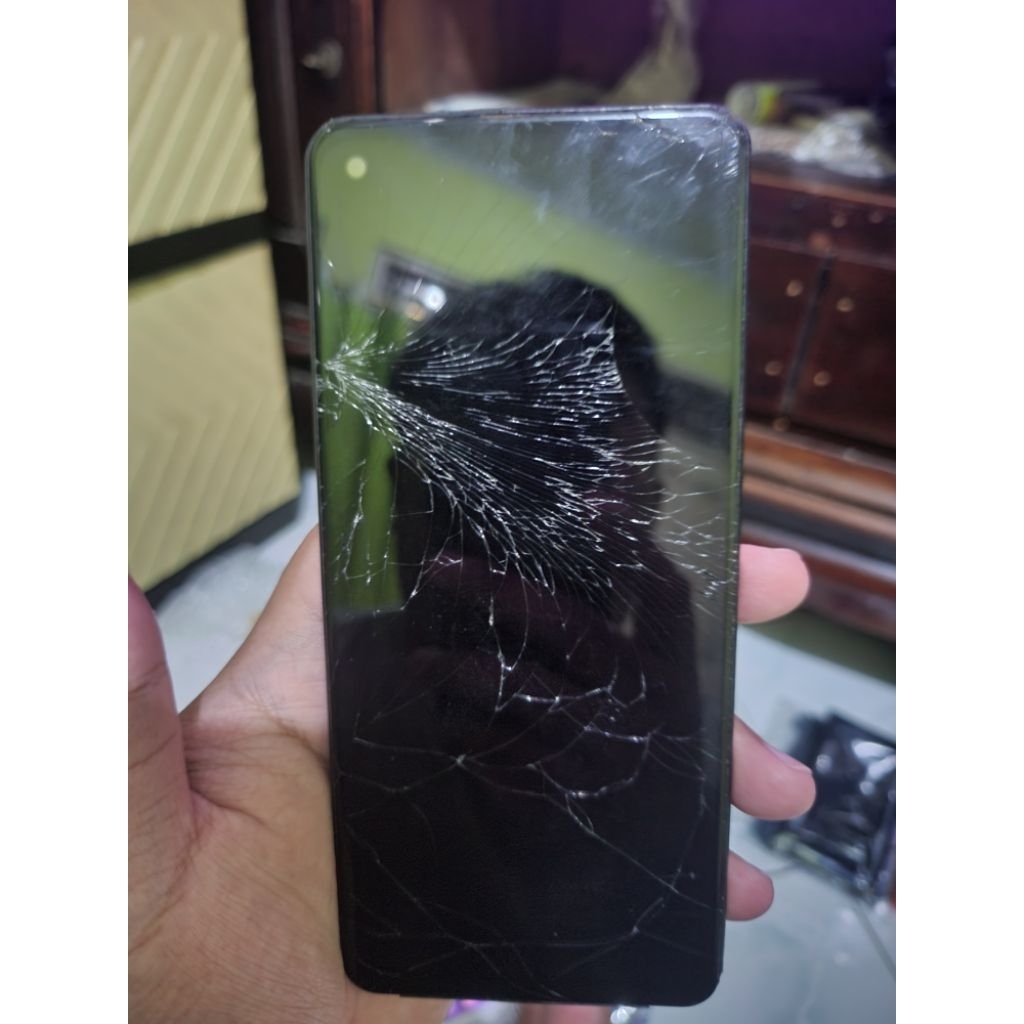 LCD SAMSUNG A21S ORIGINAL COPOTAN MINUS RETAK GLASS