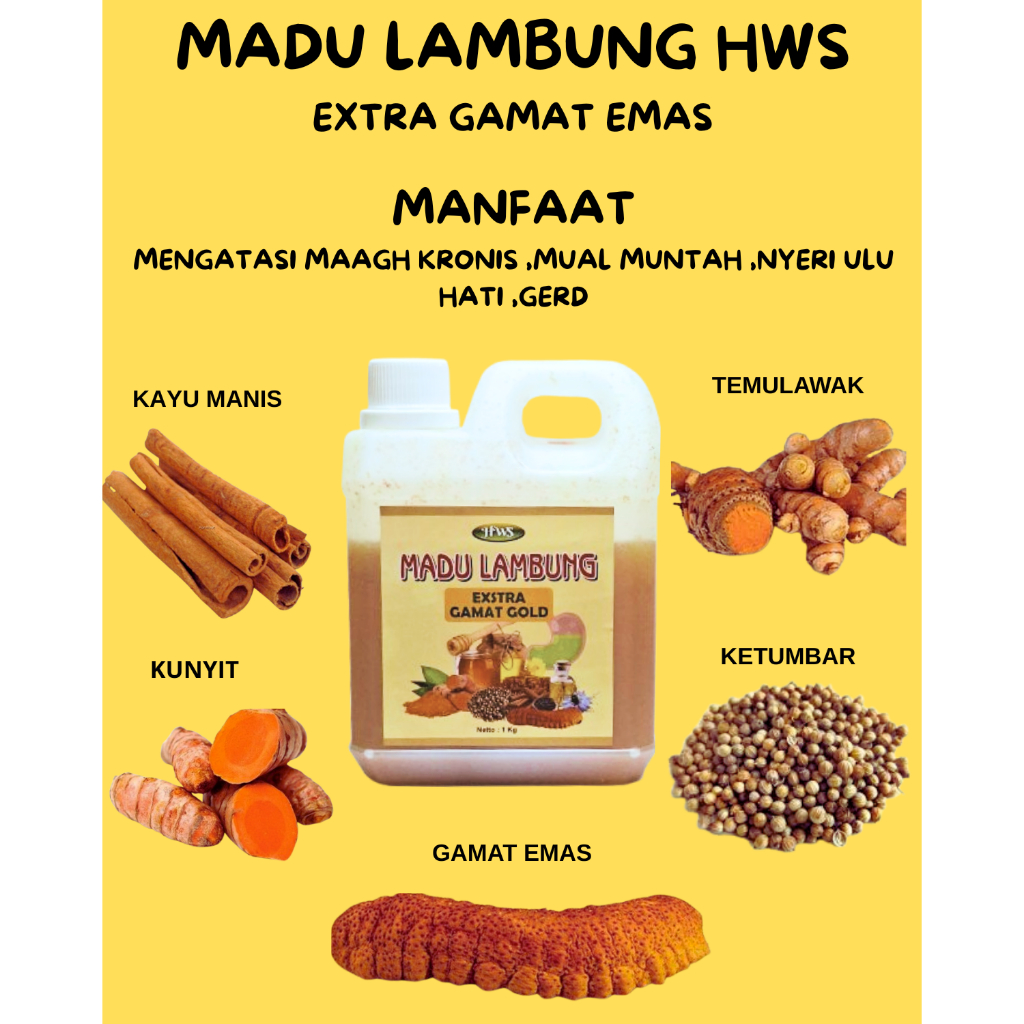 Madu Lambung Al Faqih 1Kg - Madu Sehat Lambung gerd asli Madu Untuk Kesehatan Lambung Gerd & maag