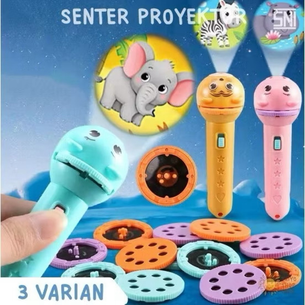 MAINAN SENTER FLASHLIGHT MAINAN EDUKASI FLASHLIGHT SENTER