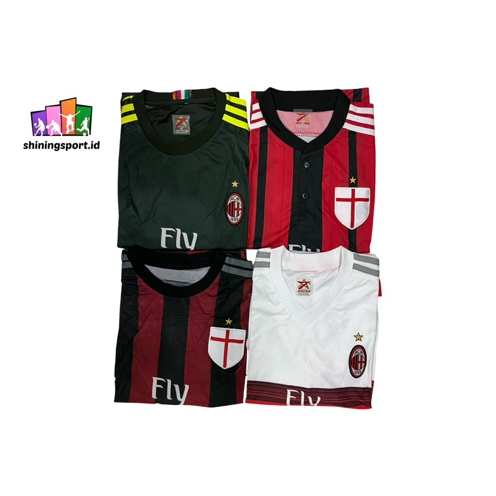 Jersey Bola Anak Hingga Remaja Retro Vintage ACM Home Away 3rd 2012-2016 All Size Fit To XL 7 Stars 