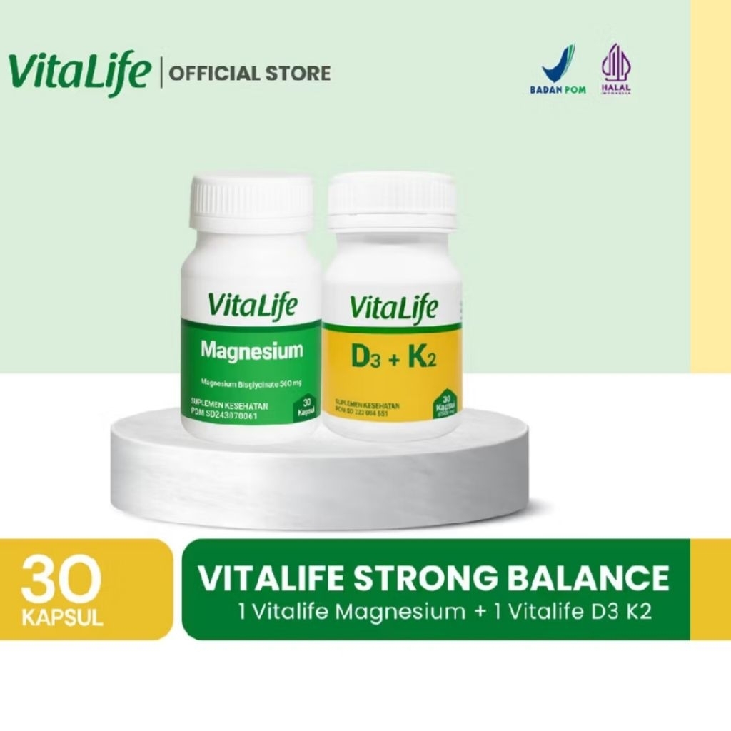 VITALIFE Vitamin D3 K2 Magnesium
